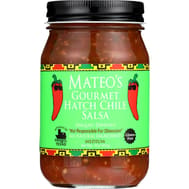 Mateos Gourmet: Salsa Hatch Chile, 16 Oz