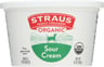 Straus Organic Sour Cream, 16 Oz