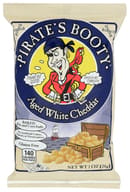Pirate Brands: Aged White Cheddar Rice And Corn Puffs, 1 Oz