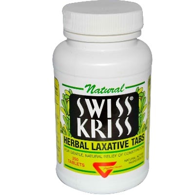 Modern Natural Products Swiss Kriss Herbal Laxative - 250 Tablets