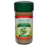 Frontier Herb Cardamom Seed - Organic - Ground - Decorticated - No Pods - 2.08 Oz