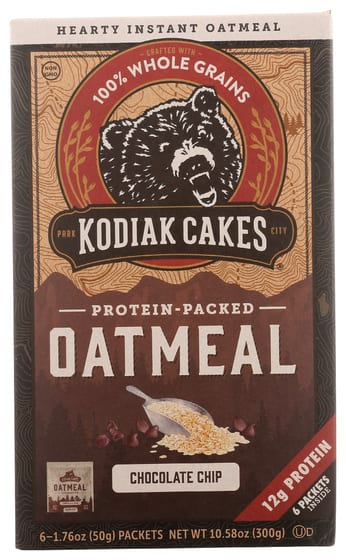 Kodiak: Oatmeal Choc Chip, 10.58 Oz