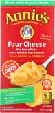 Annies Homegrown: Macaroni & Cheese Four Cheese, 5.5 Oz