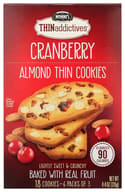 Nonnis: Thins Cranberry Almond, 4.44 Oz