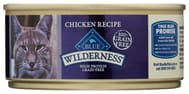 Blue Buffalo: Wilderness Adult Cat Food Chicken Recipe, 5.50 Oz