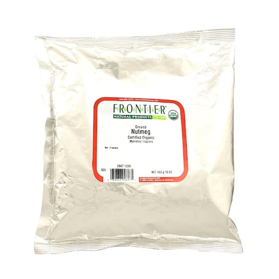 Frontier Herb Nutmeg Organic Ground - Single Bulk Item - 1lb