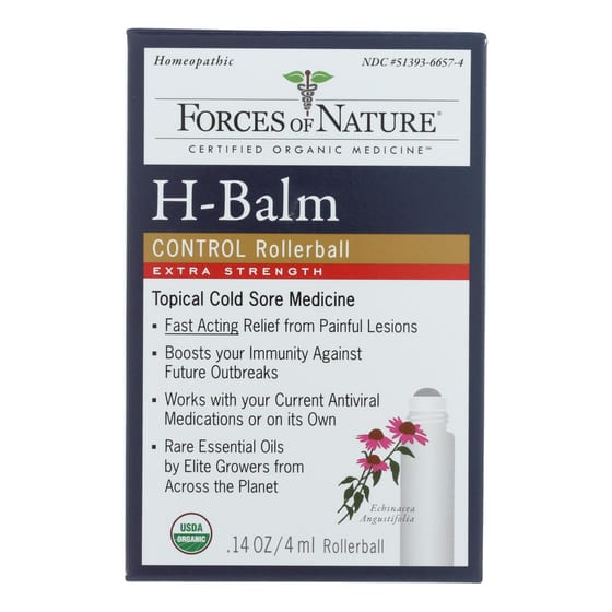 Forces Of Nature - H Balm Control Xs - 1 Each - 4 Ml