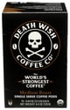 Death Wish Coffee: Single Serve Medium Roast Coffee, 10 Cp