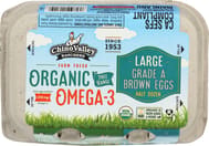 Chino Valley Organic Omega-3 Large Brown Eggs, 6 Count