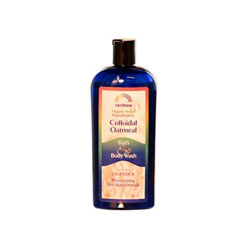 Rainbow Colloidal Oatmeal Bath And Body Wash Lavender (12 Fl Oz)