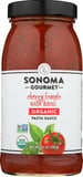 Sonoma Gourmet: Sauce Pasta Cherry Tomato Basil, 25 Oz