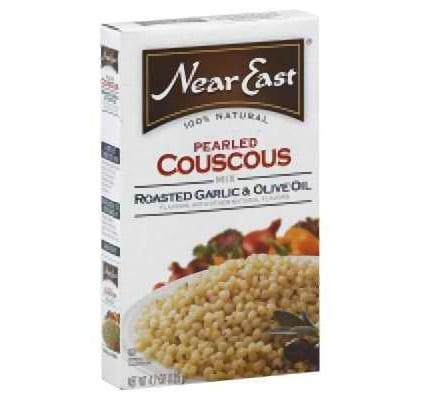 Near East Couscous - Garlic And Olive Oil - Case Of 12 - 4.7 Oz.