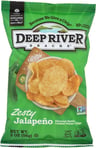 Deep River Kettle Cooked Potato Chips Zesty Jalapeno, 2 Oz