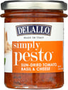 Delallo Pesto Sundried Tomato Basil Cheese, 6.35 Oz