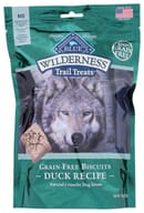 Blue Buffalo: Wilderness Trail Treats Dog Treat Duck Biscuits, 10 Oz