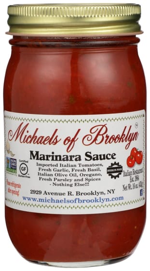 Michaels Of Brooklyn: Sauce Pasta Marinara, 16 Oz
