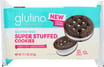 Glutino Super Stuffed Chocolate Vanilla Creme Cookies, 11.1 Oz