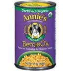Annie's Homegrown Organic Bernie O?s Pasta In Tomato And Cheese Sauce - Case Of 12 - 15 Oz.