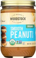 Woodstock Peanut Butter Smooth Salted Organic, 16 Oz