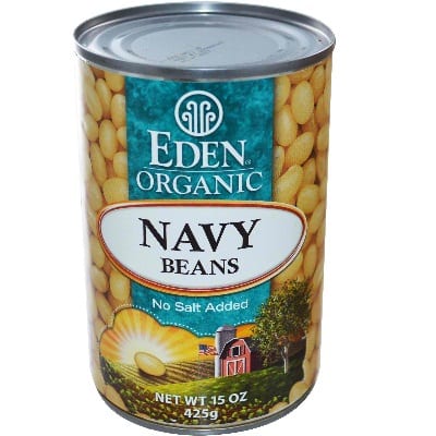 Eden Foods Navy Beans - Organic - Case Of 12 - 15 Oz.