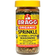 Bragg - Seasoning - Organic - Bragg - Sprinkle - Natural Herbs And Spices - 1.5 Oz - Case Of 12
