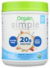 Orgain: Protein Simple Pwdr Vnla, 1.25 Lb