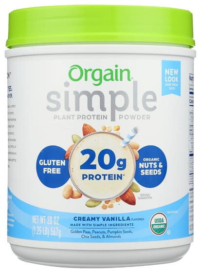 Orgain: Protein Simple Pwdr Vnla, 1.25 Lb