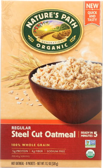 Country Choice: Regular Steel Cut Oatmeal, 11.2 Oz