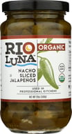 Rio Luna Organic Nacho Sliced Jalapeno Peppers, 12 Oz
