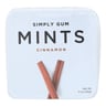 Simply Gum Cinnamon Mints  - Case Of 6 - 30 Ct