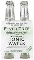 Fever Tree Refreshingly Light Cucumber Tonic Water 4 Pack, 27.20 Fo