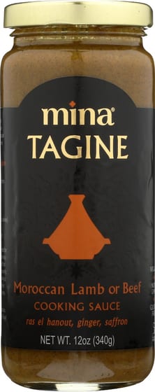 Mina: Sauce Tagine Lamb Or Beef, 12 Oz
