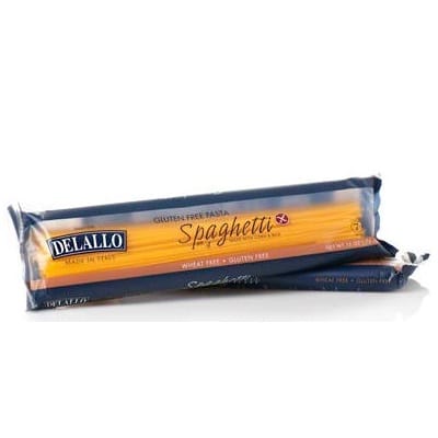 Delallo: Gluten Free Corn & Rice Spaghetti, Wheat-free Pasta Crafted With The Finest Corn & Rice, 12 Oz