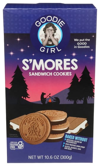 Goodie Girl: Smores Sandwich Cookies, 10.6 Oz