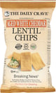 The Daily Crave Aged White Cheddar Lentil Chips, 4.25 Oz