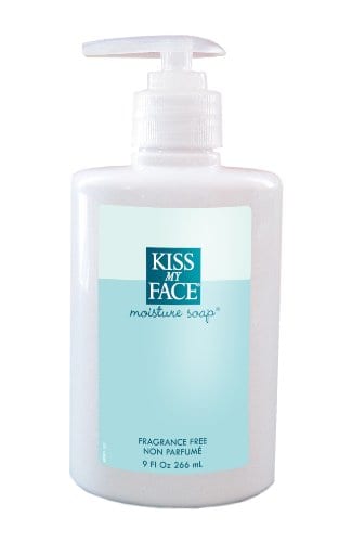 Kiss My Face Moisture Soap Fragrance Free - 9 Fl Oz