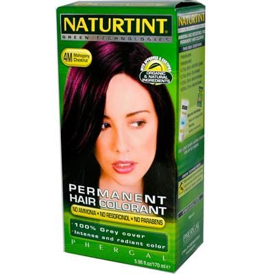 Naturtint Hair Color - Permanent - 4m - Mahogany Chestnut - 5.28 Oz