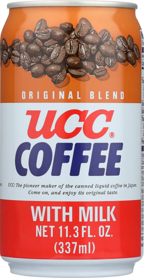 Ucc: Ready To Drink Original Blend Coffee With Milk, 11.3 Fl Oz