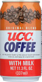 Ucc: Ready To Drink Original Blend Coffee With Milk, 11.3 Fl Oz