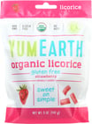 Yumearth: Licorice Strawberry Gf Org, 5 Oz