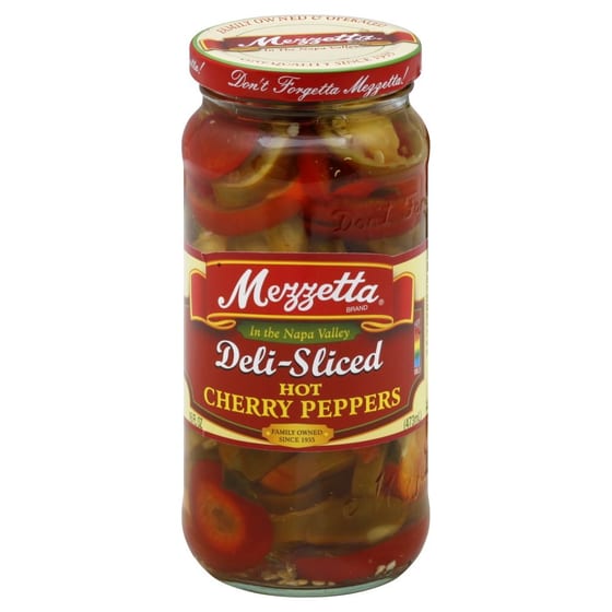 Mezzetta Deli-sliced Hot Cherry Peppers, 16 Oz