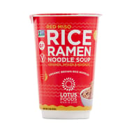 Lotus Foods: Red Miso Soup With Brown Rice Ramen, 2 Oz