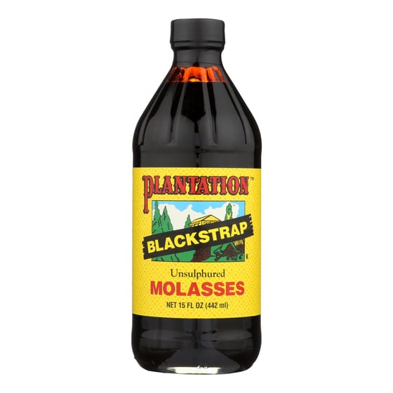 Plantation Blackstrap Molasses Syrup - Unsulphured - 15 Fl Oz.