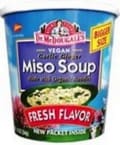 Dr. Mcdougall's Vegan Miso Ramen Soup Big Cup With Noodles - Case Of 6 - 1.9 Oz.