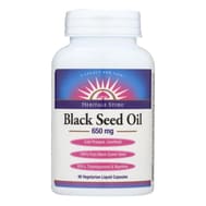Heritage Store Black Seed Oil Dietary Supplement  - 1 Each - 90 Vcap