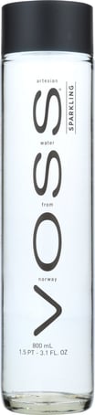 Voss: Artesian Sparkling Water, 27.1 Fl Oz