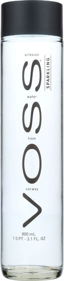 Voss: Artesian Sparkling Water, 27.1 Fl Oz