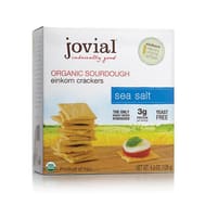 Jovial - Sourdough Einkorn Crackers - Sea Salt - Case Of 10 - 4.5 Oz.