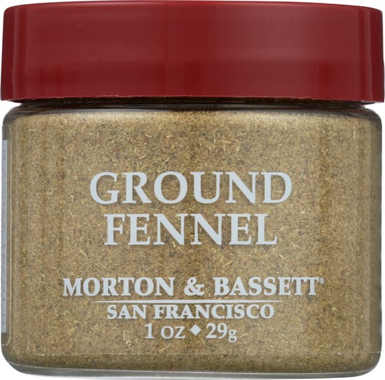 Morton & Bassett: Seasoning Fennel Ground, 1 Oz