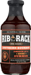 Rib Rack Southern Bourbon Bbq Sauce, 19 Oz